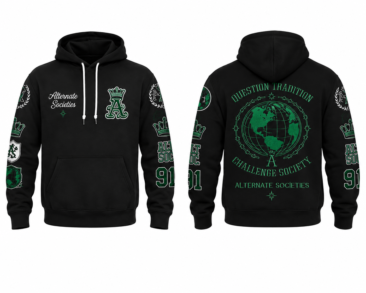The Alumni Hoodie (Emerald Hall)